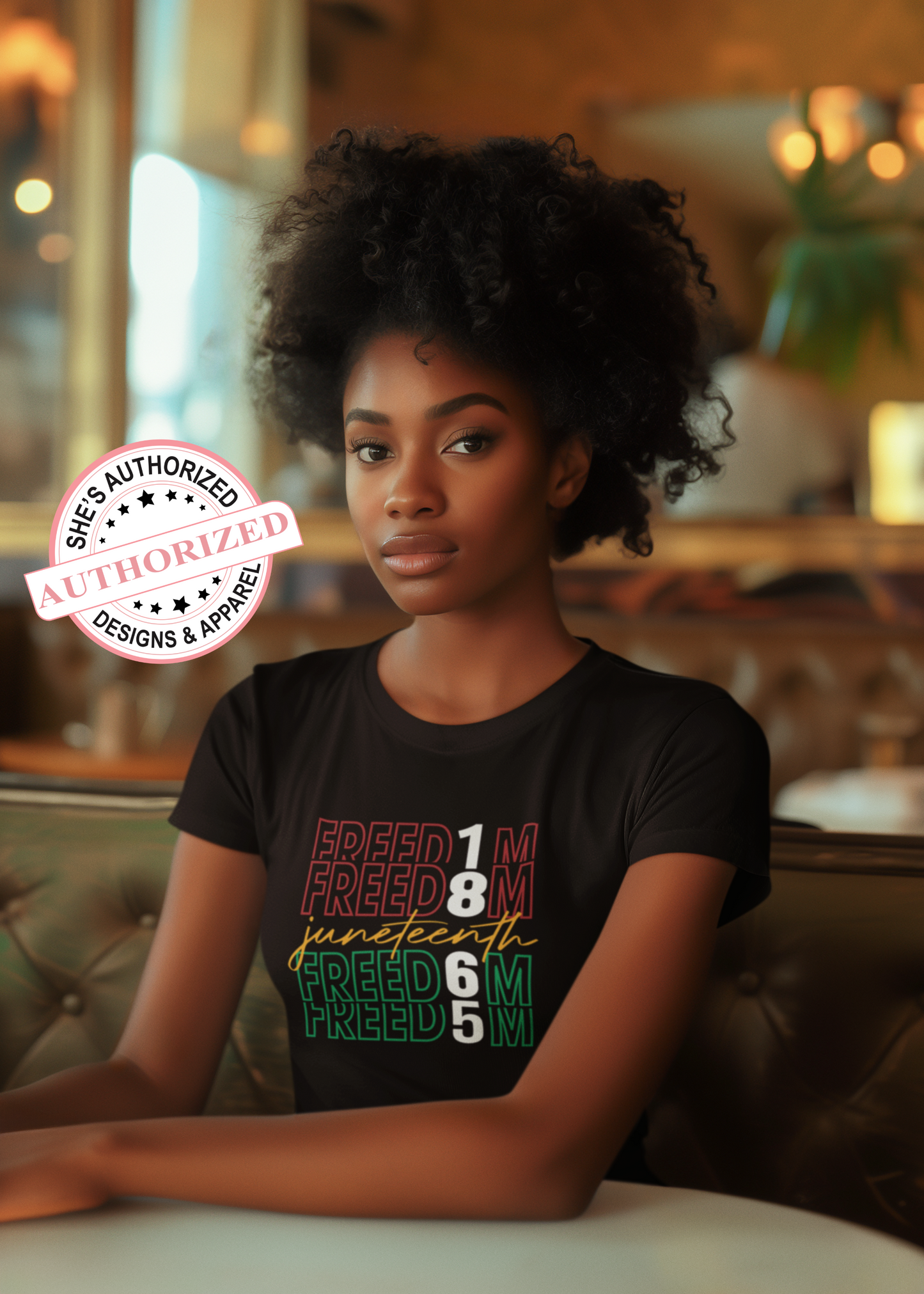 FREEDOM 1865 – Juneteenth Commemorative Tee