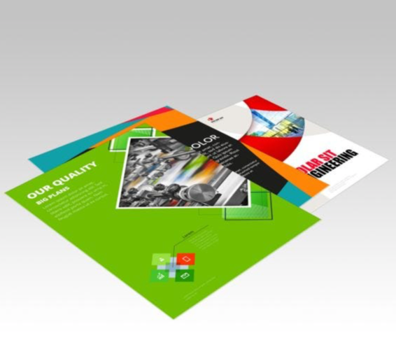 Flat Flyers and Brochures 5x7(Postcards)