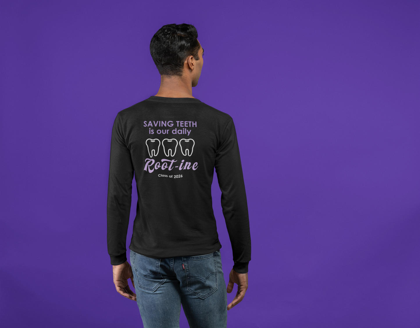 Custom Performance Long Sleeve Shirt - Front & Back Design