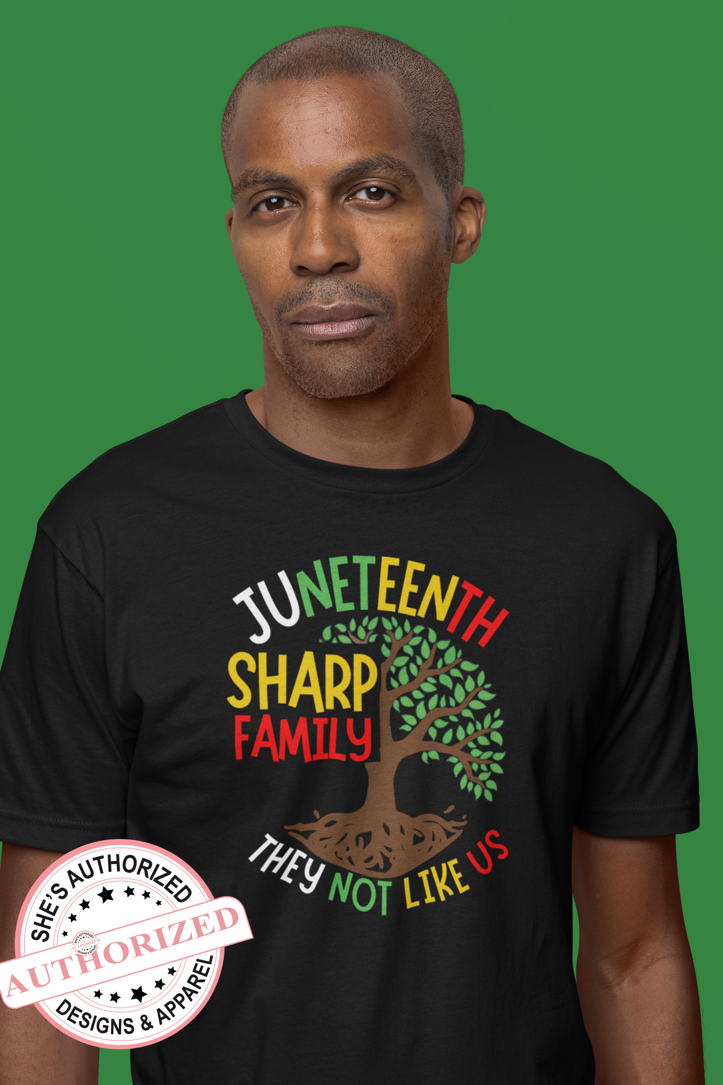 Your Family Name - Family Juneteenth Celebration Tee