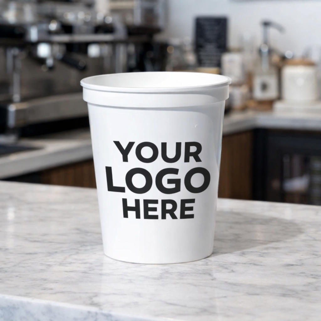Custom 16 oz Stadium Cups – Personalized Logo Cups for Events & Brands