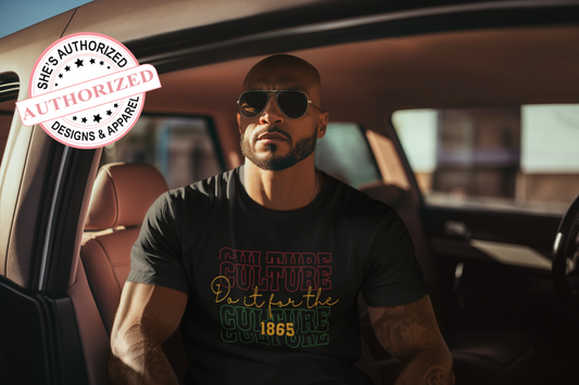 Do It for the Culture – Juneteenth Tee .