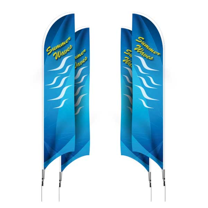 Feather Flags Double sided-8ft