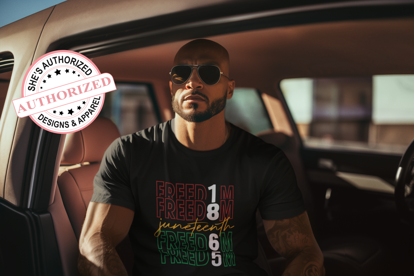 FREEDOM 1865 – Juneteenth Commemorative Tee