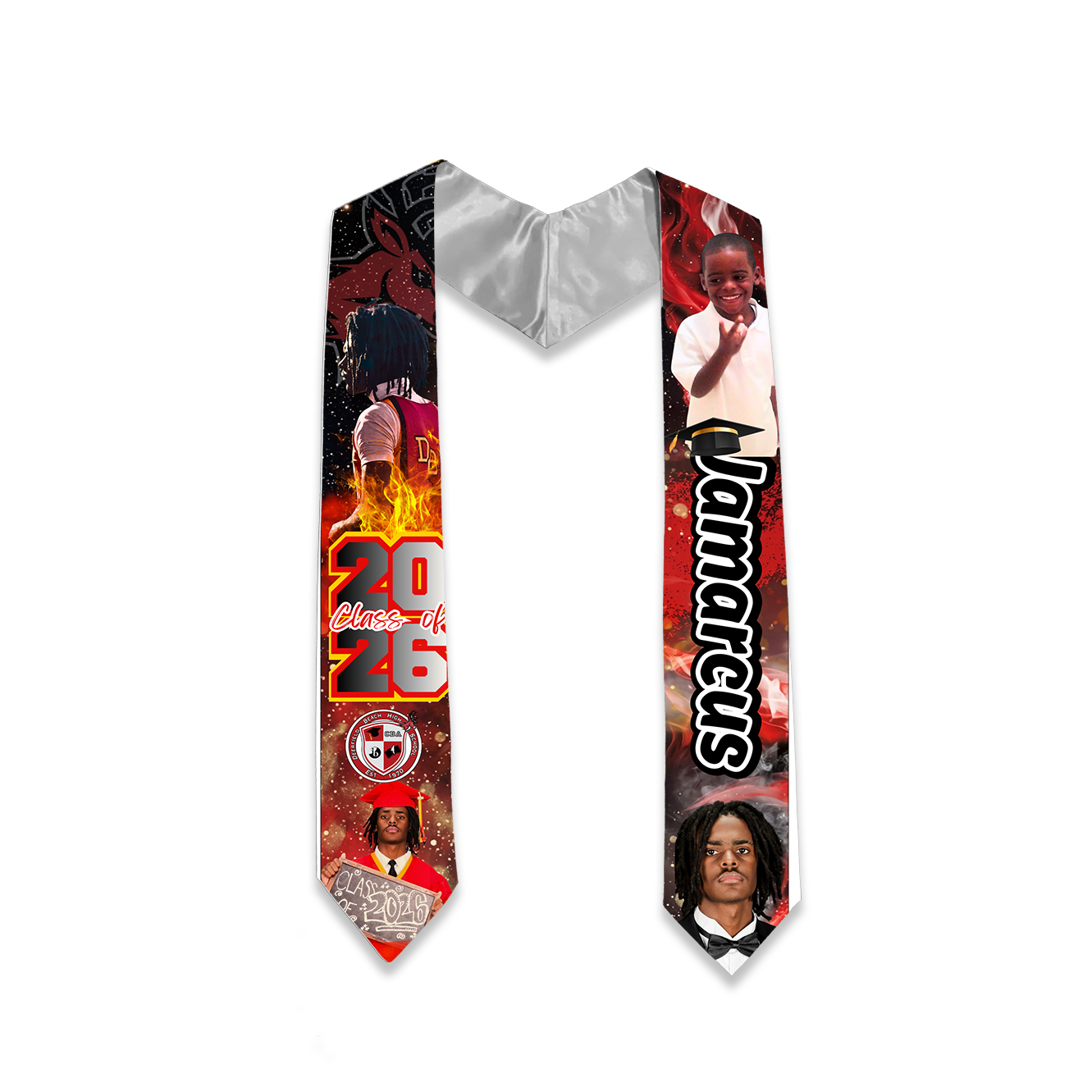 Personalized Stoles for Graduation-72"