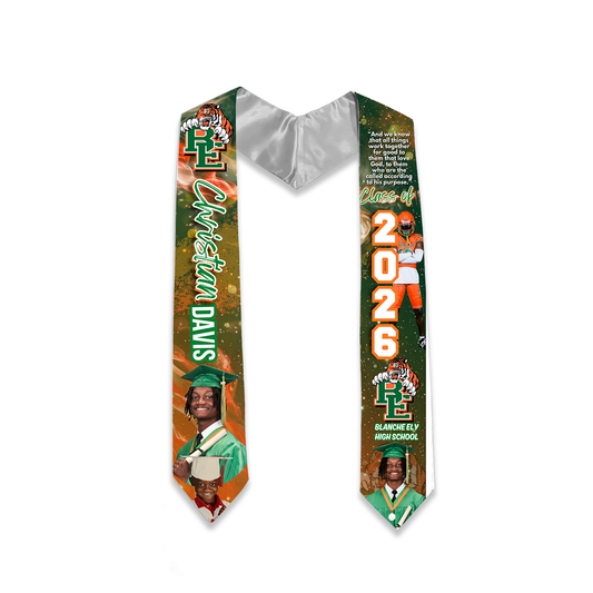 Personalized Stoles for Graduation-72"