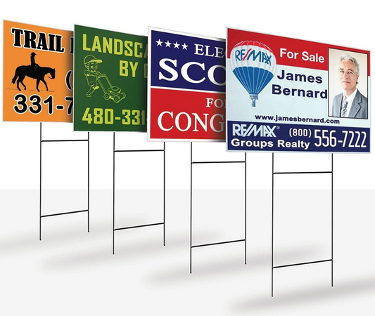 24x16 Yard Signs (Doubled Sided)