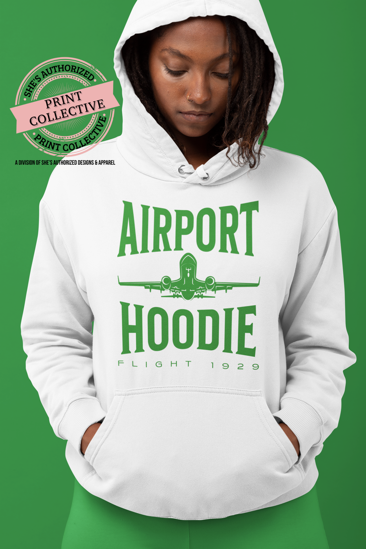 Airport Hoodie-Flight 1929