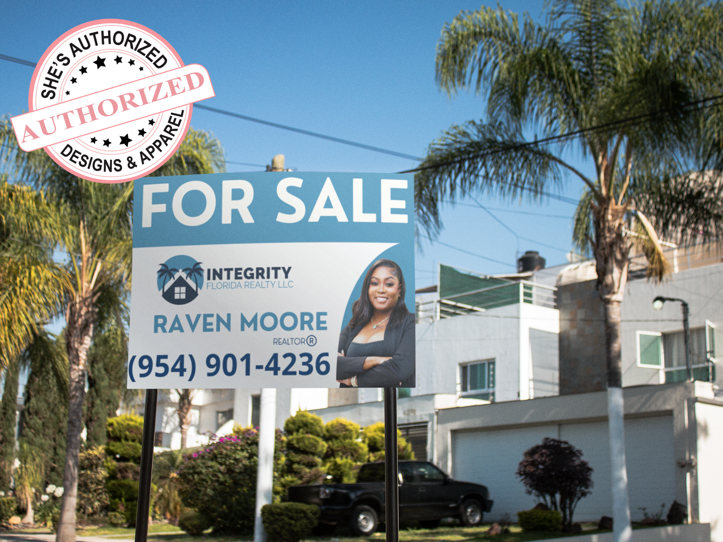 30X26 Coroplast Yard Sign - Integrity Florida Realty (QTY 2)