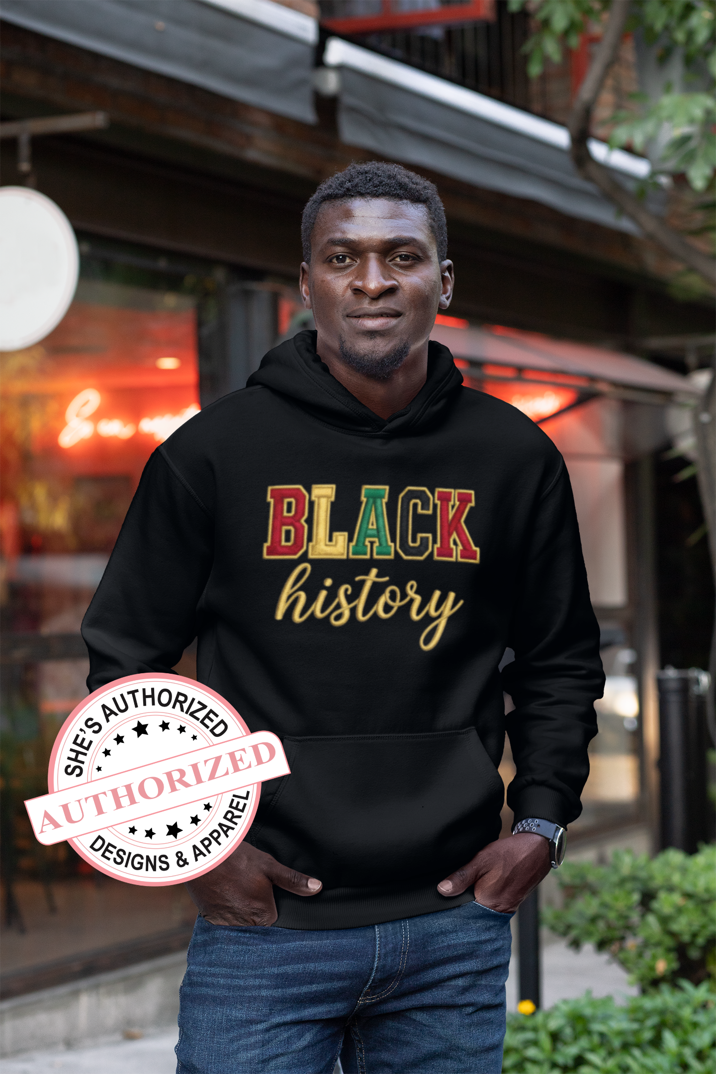 Black History Pullover Hoodie