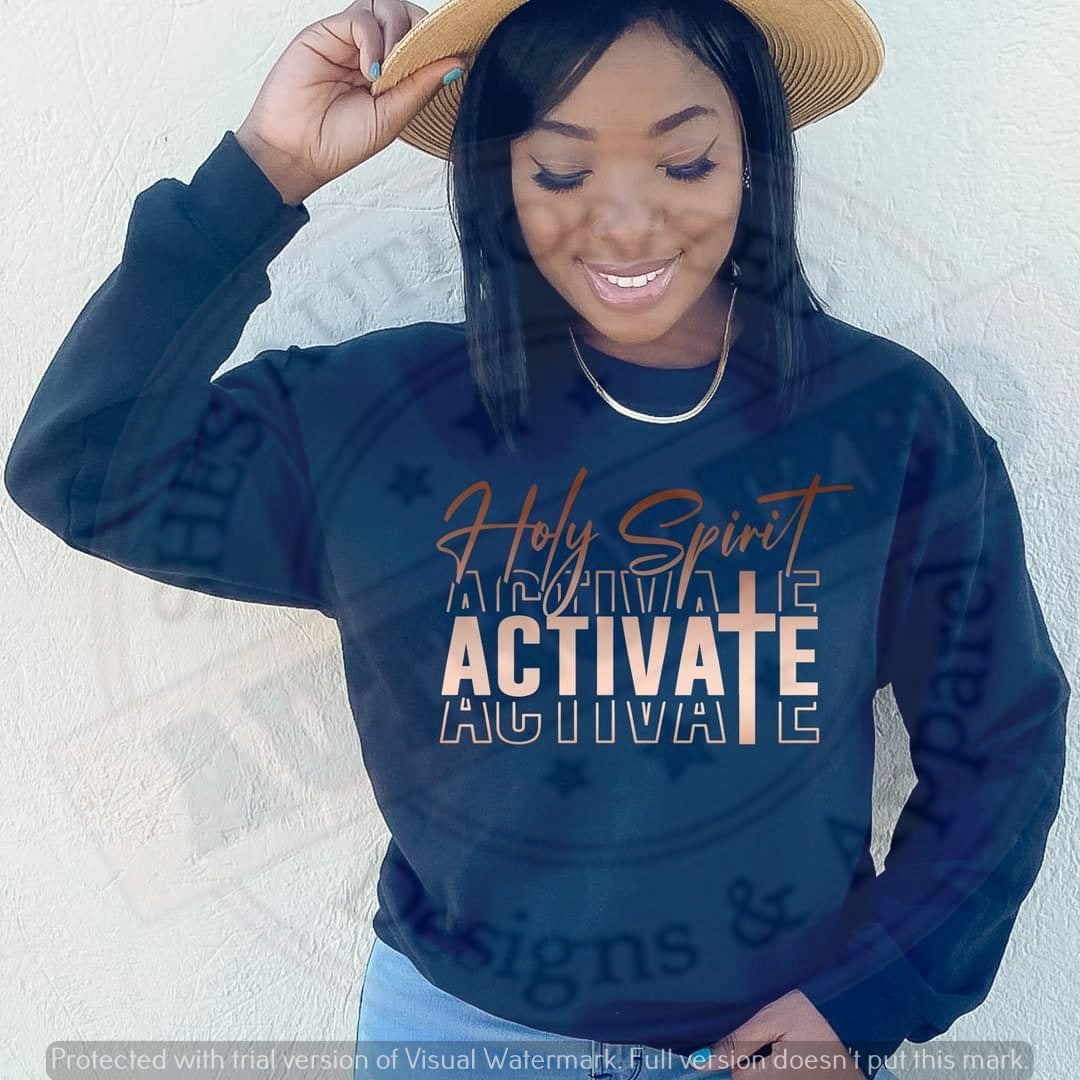 Holy Spirit Activate Sweatshirt