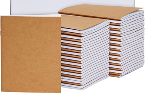 Custom Unlined Notebook