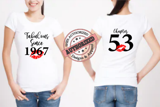 Fabulous Birthday T-shirt