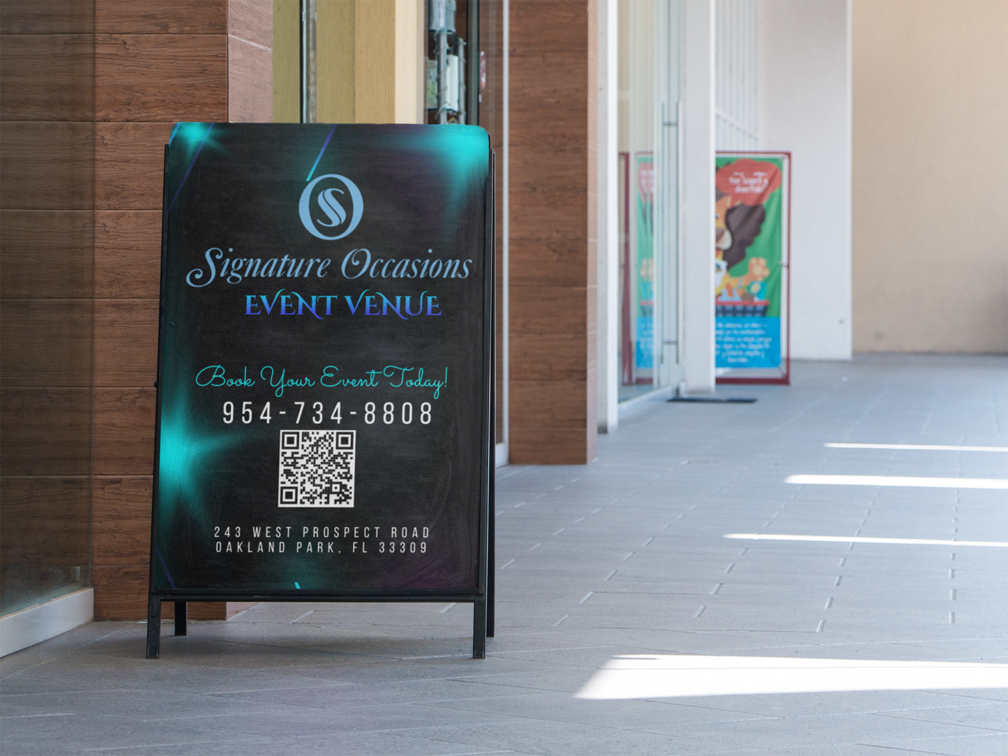 A-Frame Signs Display