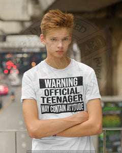 Warning Official Teenager