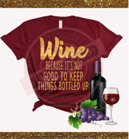 Custom Wine T-shirt